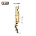 thumbnail image 2 of 2Pack 5" Wine Openers Waiter Corkscrew Red Wine Bottle Opener for Waiter, Gold, 2 of 6