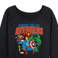 thumbnail image 3 of Marvel The Avengers - American Tour - Women's French Terry Pullover Sweatshirt, 3 of 5