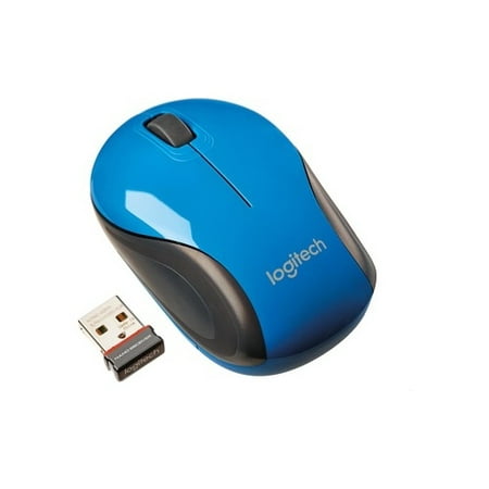Logitech Wireless Mini Mouse M187 - Blue (910002728)