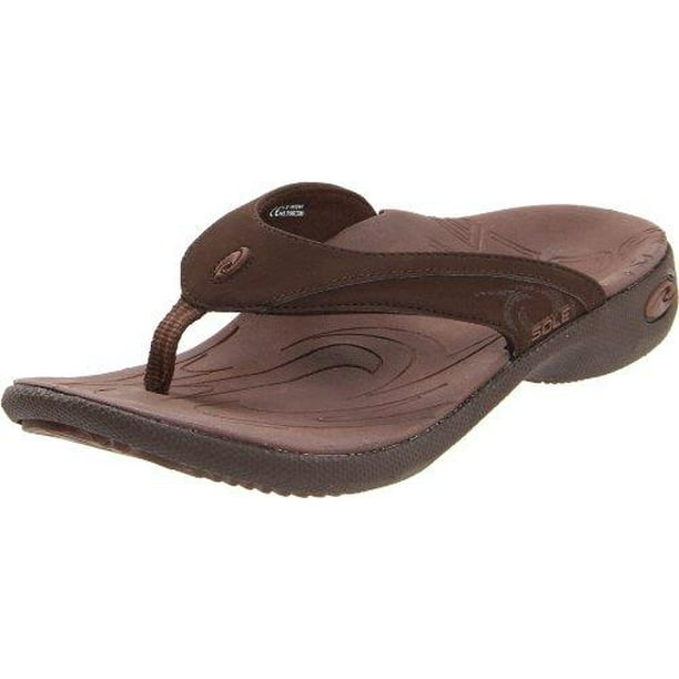 padded sole flip flops