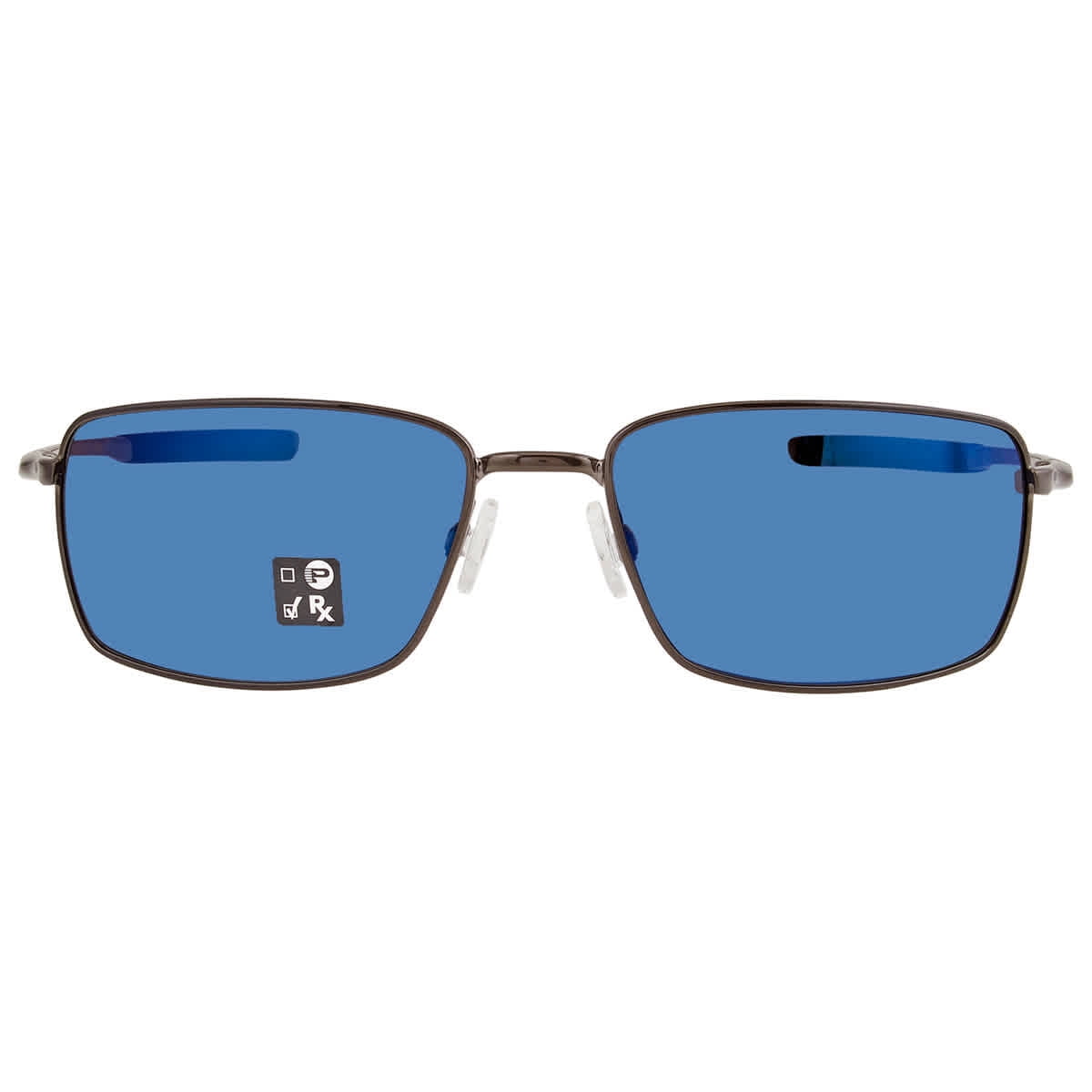 Oakley Square Wire Ice Iridium Rectangular Men's Sunglasses OO4075