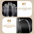 thumbnail image 2 of ULTNICE Heat-Resistant Transparent Teapot for Tea Lovers Stress Reduction 1Pcs 5.9X5.9X3.1in, 2 of 7