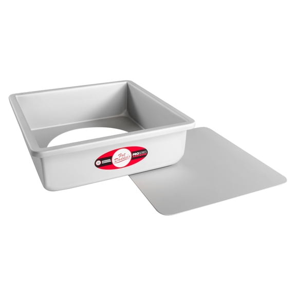 Fat Daddio's Anodized Aluminum Square Cheesecake Pan, 9 x 3 inch