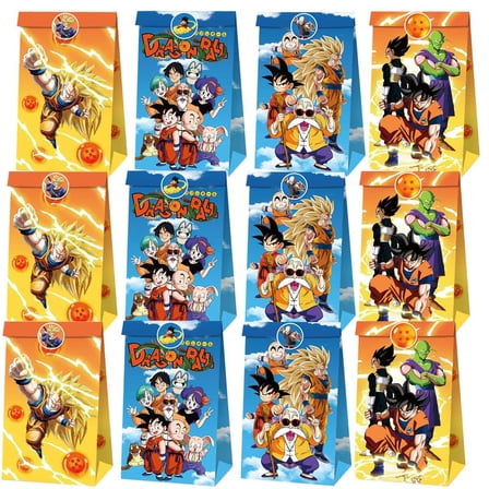 Dragon Ball Goodie Party Favor Candy Bags Birthday Decorations Treat Supplies
