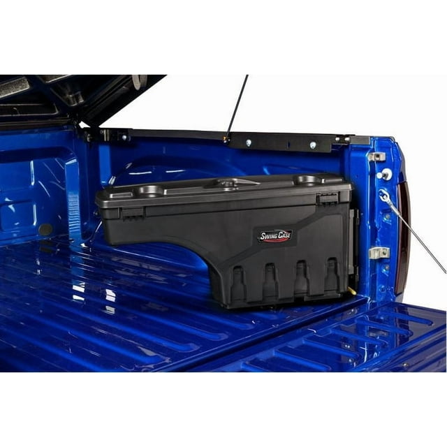Boîte à Outils pour Ford Ranger UnderCover 2019-2023 SC206P, Étui à Bascule; Roue Latérale Droite; Couvercle Unique; Texturé; Noir