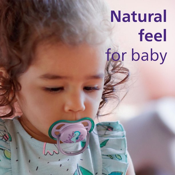 Philips Avent Ultra Air Pacifier 6-18m, puffer fish / sea horse, 2