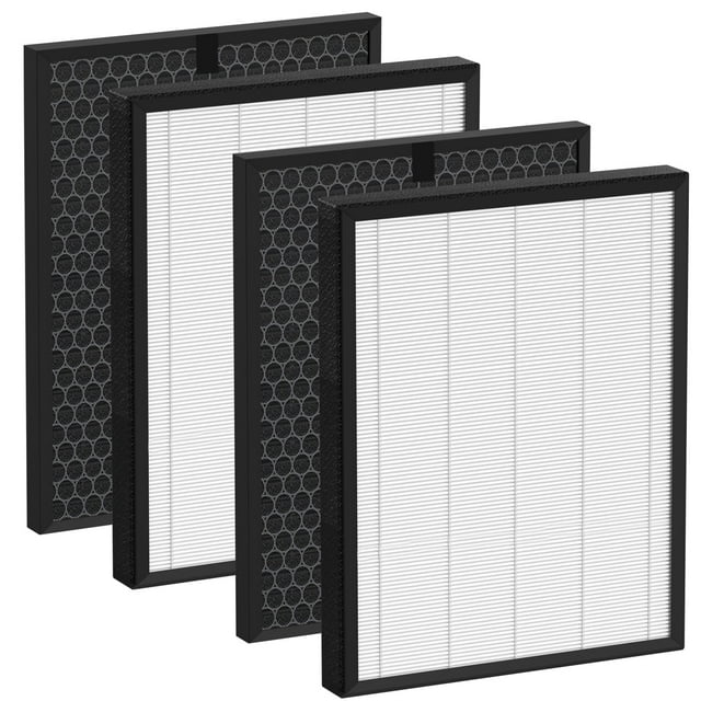 Ontheone LV-PUR131 True HEPA Replacement Filter Compatible with LEVOIT LV-PUR131, LV-PUR131S, LV-PUR131-RF Air Purifier, 2-in-1 T