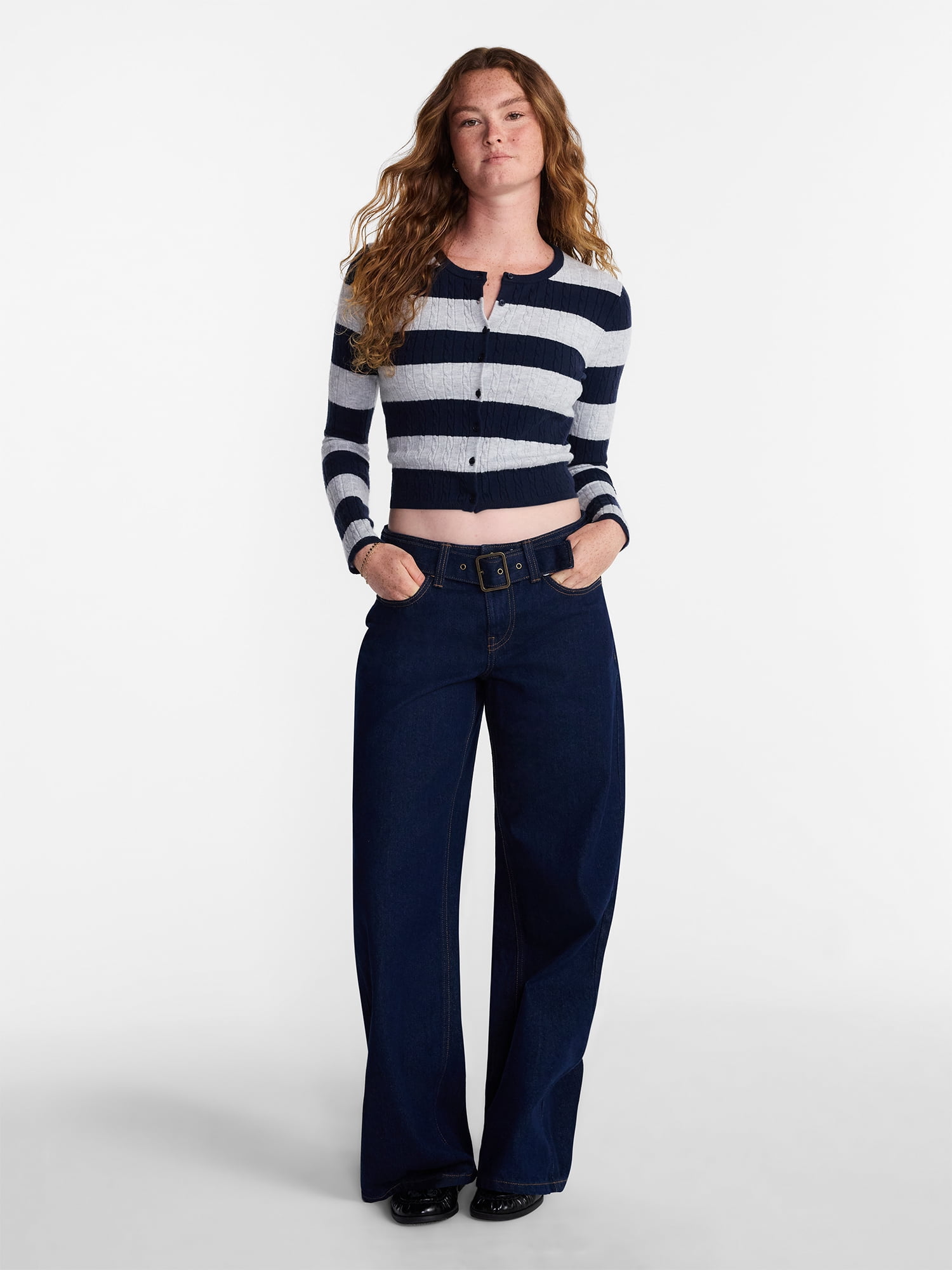 No Boundaries Low Rise Baggy, Women's 00-26W