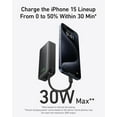thumbnail image 5 of Anker Nano Power Bank, 10K Portable Charger with Built-in USB-C Cable, PD 30W Max Output with 1 USB-C, 1 USB-A, Compatible for iPhone 15/15 Plus/15 Pro/15 Pro Max, MacBook, Galaxy, iPad, and More, 5 of 6