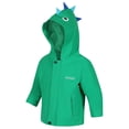 thumbnail image 2 of Regatta - Chaqueta Impermeable Dinosaurio para Niños/Niñas (Verde) Regatta UTRG6089_green, 2 of 4
