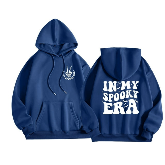 WEAIXIMIUNG Chandail en Molleton de Maternité Tunique Jour Femme Manches Longues Imprimé Graphique Lettre Sweat à Capuche Pull Blouse