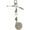 Green Stone & Arrow, variant on Horse Saddle Charm Clip, Stainless Steel Bridle Pendant - Bless Horse and Rider Safe Equestrian Jewelry, Riding Gifts for Women Men, Amuleto de Montar