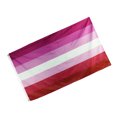thumbnail image 3 of FELTECHELECTR 1 bandera arcoíris de poliéster lesbiana de moda, grande y duradera, para exteriores., 3 of 6