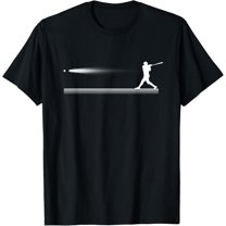 Baseball Apparel - Baseball T-Shirt men and women can wear, black, white, gifts