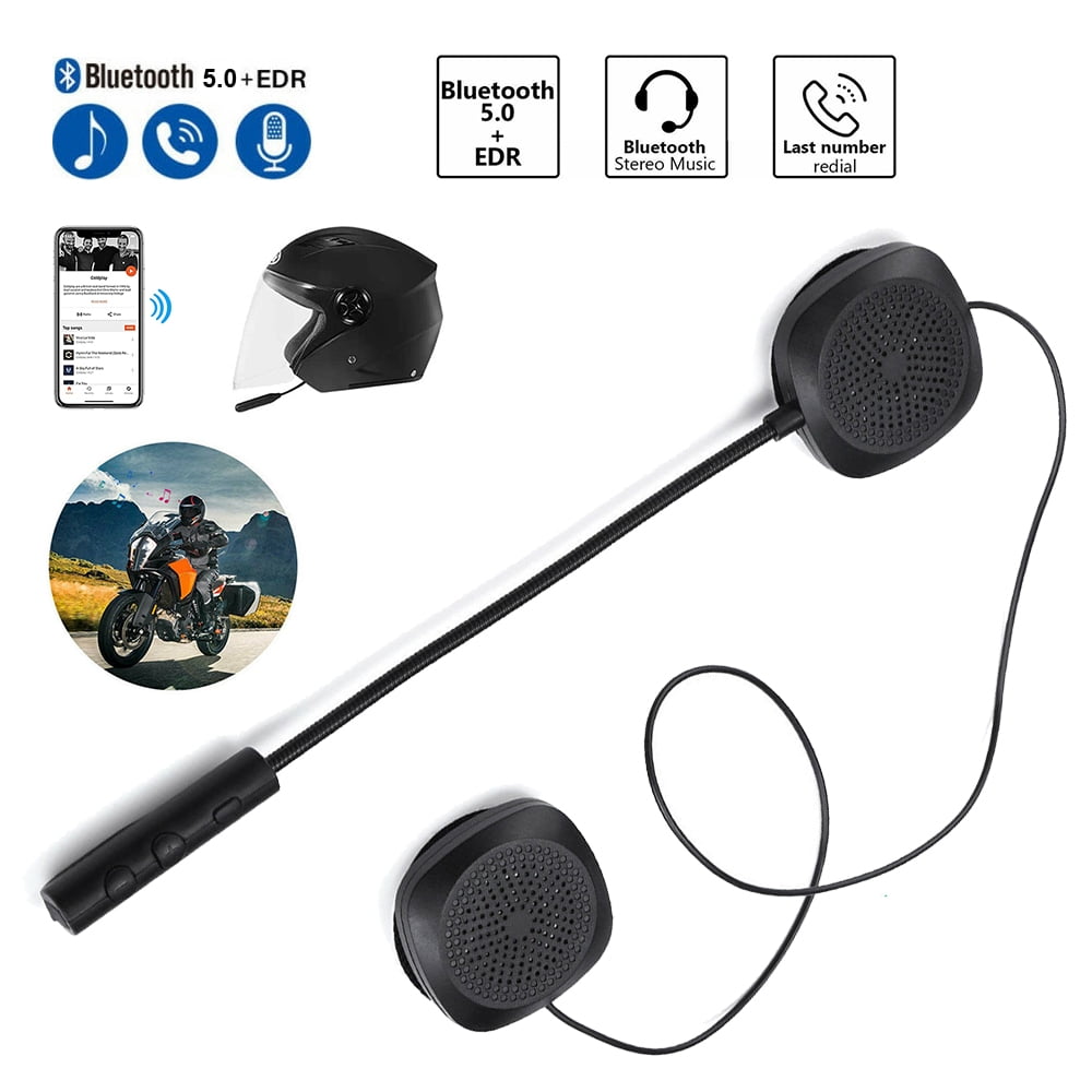 Hands-Free Automatic Answering Manual Answering Conversion Headset Bluetooth Helmet Headset Wireless Helmet Heaphones Communication Systems for Motorcycle/Motorbike 