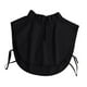 thumbnail image 2 of Cuello falso para mujer, cuello alto de media camisa para uso diario, accesorios de ropa Negro, 2 of 7