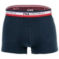 thumbnail image 2 of Fila Men Boxer Shorts Cotton Blend Blue Xl, 2 of 6