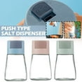 thumbnail image 3 of 0'5g Metering Salt Shaker Push Type Salt Dispenser Salt Tank Sugar, 3 of 8