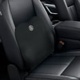 thumbnail image 4 of Almohada Confort Yotijar Cojín suave para asiento de automóvil Reposapiés Ergonómico Soporte para la espalda negro Almohada lumbar, 4 of 10