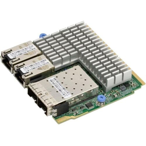 Supermicro AOC-MH25G-M2S2TM SIOM 2 2-port 25G & 10G, SFP28 & RJ45, Mellanox ConnectX-4 L