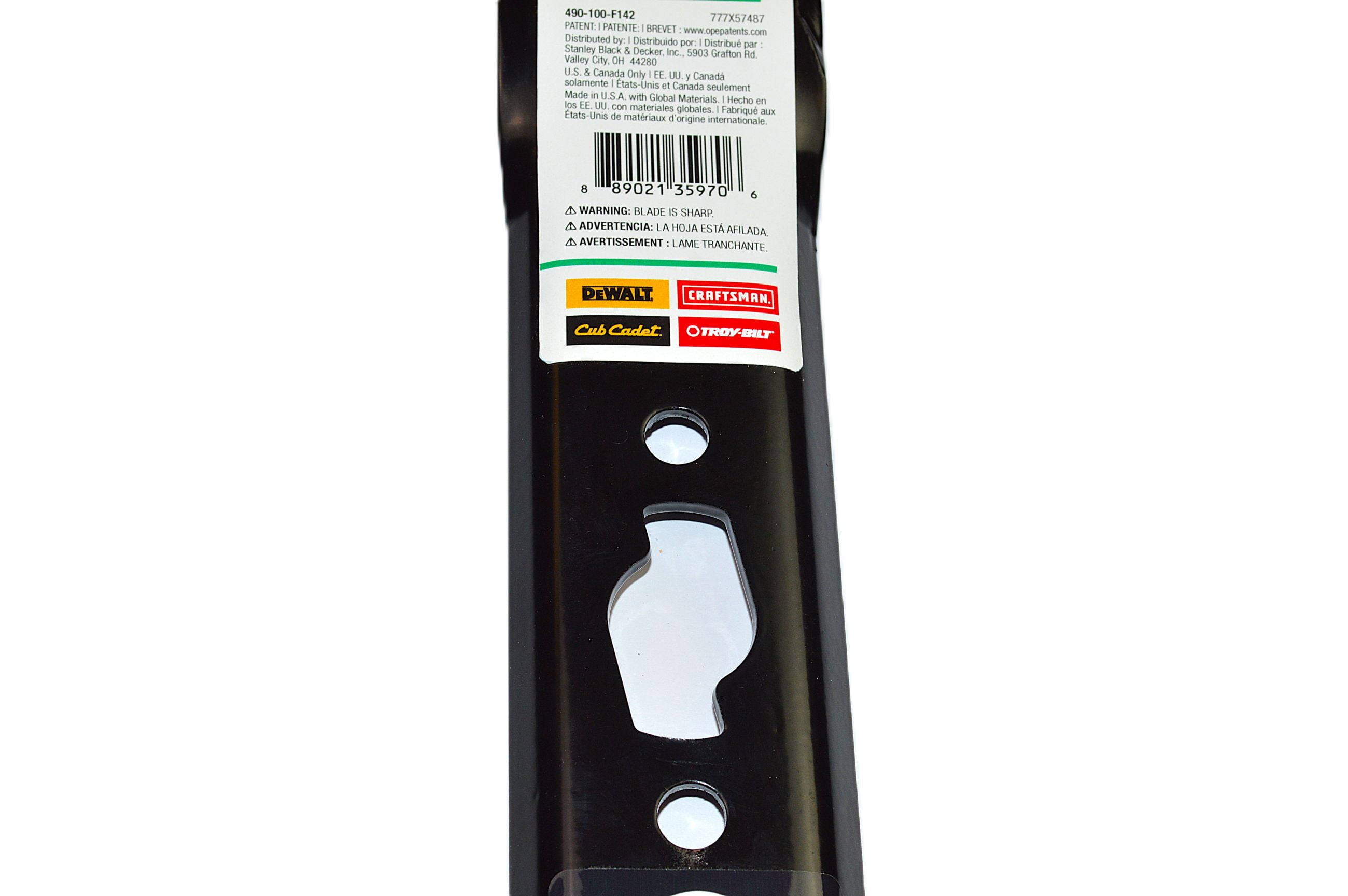 GFP 21 Inch Blade, S Shape Center Hole