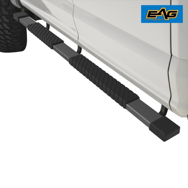EAG 4" Running Boards and Brackets in Black fits 0215 Chevy