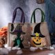 thumbnail image 3 of Bolso de calabaza para Halloween, bolsas de regalo de bruja fantasma, bolsa de dulces de Halloween, cubo de calabaza, decoración para fiesta de feliz Halloween, 3 of 4
