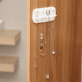 thumbnail image 6 of Wall Hanger Storage Jewelry Display Jewelry Hooks Holder Storage Organizer Earring Ring Necklace Hanger, 6 of 7