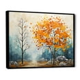 thumbnail image 2 of Designart "Forest Majestic Forest composition II" Modern Floater Framed Canvas Art Print, 2 of 7