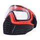 thumbnail image 1 of Máscara de esgrima Equipo de protección facial Correa ajustable profesional universal Rojo Negro, 1 of 9