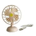 thumbnail image 4 of 1/12 Scale Dollhouse USB Rechargeable Electric Fan Simulation Desktop Fan Scene Pink, 4 of 9