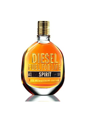Diesel Fuel For Life Spirit Eau De Toilette Spray, Cologne for Men, 2.5 Oz