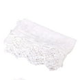 thumbnail image 2 of 2X Women Embroidered Lace Scarf White, 2 of 7