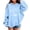 H186 Blue, variant on SJLDQY Girls Hoodies Casual Hooded Sweatshirt Long Sleeve Cute Graphic Pullover Tops Size 4-5 Years