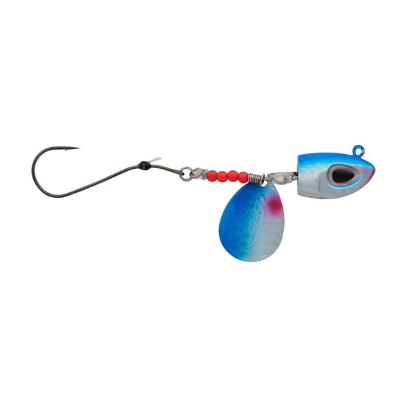 Berkley Bladed Rawler Jig, 1/0, Blue Chrome