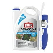 Ortho GroundClear Super Weed & Grass Killer1, Works Quickly, 1/2 gal.