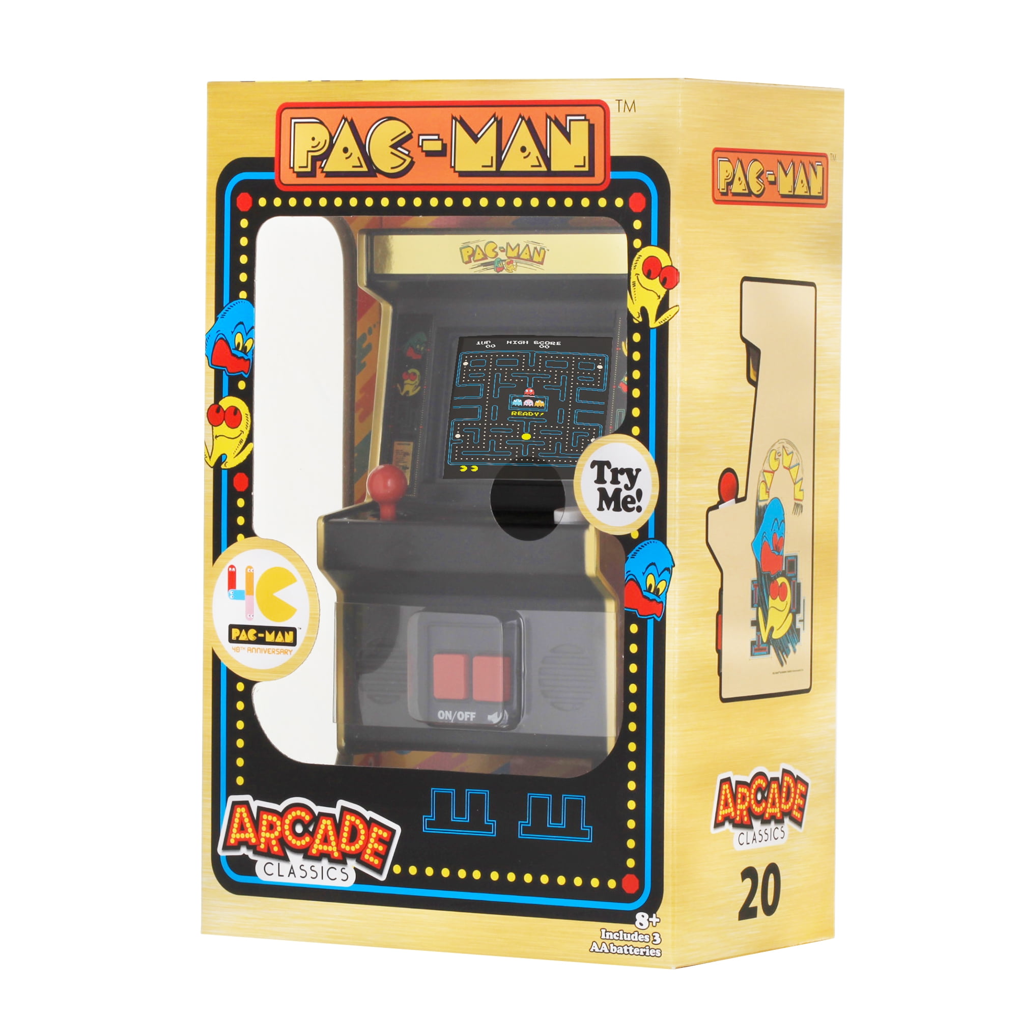 Arcade Classics Pac-man 40th Aniversary Retro Mini Game Gold Ships Next Day for sale online Arcade Classics Pac-man 40th Aniversary Retro Mini Game Gold Ships Next Day for sale online