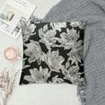 thumbnail image 2 of Chilfamy Vintage Floral Pillow Covers Black Old White Floral Outdoor Decorative Throw Pillow Covers Farmhouse Rustic Pillowcases Cushion Covers for Couch Bedroom Sofa Chair Car White, 2 of 5