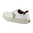 thumbnail image 3 of Dr. Scholl's Madison Lace Women's Fashion Sneakers White/Red Faux Leather, 3 of 8