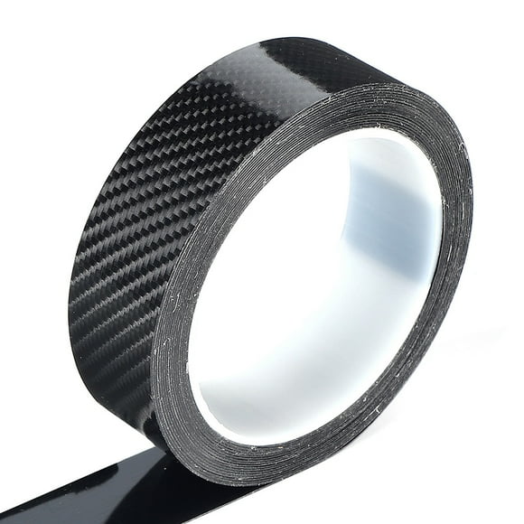 Carbon Fiber Sticker Carbon Fiber Film Carbon Fiber Guard Car Protective Sticker Car Accessory Carbon Fiber Protective Film Car Door Edge Guard Anti-scratch Sticker Accessory