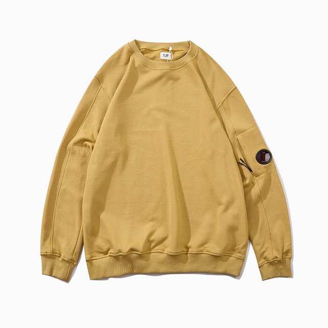 Suéter de cuello redondo de moda para otoño e invierno, informal, con diseño de lentes de color sólido, bolsillo con cremallera, color sólido, para hombres y mujeres