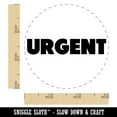 thumbnail image 2 of Urgent Bold Text Self-Inking Rubber Stamp Ink Stamper - Orange Ink - Small 3/4 Inch, 2 of 7