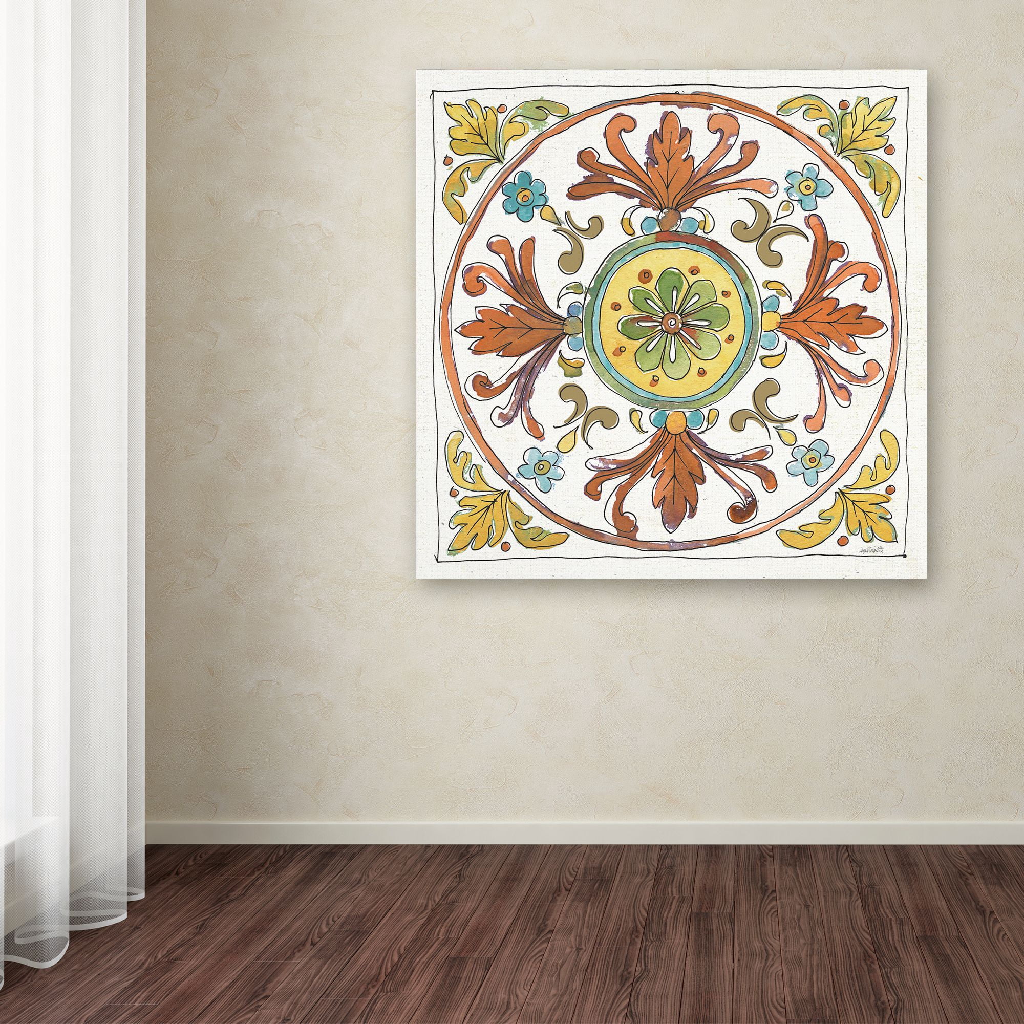 Trademark Fine Art 'Tuscan Elegance IX' Canvas Art by Anne Tavoletti