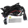 thumbnail image 1 of Unique Bargains Radiator Fan Connector Switch Kit with Relay LED Rocker Switch Set Wiring for Polaris RZR for Ranger, 1 of 7