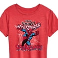 thumbnail image 3 of Marvel Spider-Man - Friendly Neighborhood - Ladies Short Sleeve Graphic T-Shirt, 3 of 5