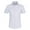 White, variant on Men's Short Sleeve Dress Shirts Stretch Solid Slim Fit Casual Businss Button Down Shirt