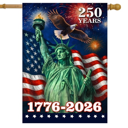 Briarwood Lane America 250 House Flag