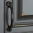 thumbnail image 2 of GlideRite 3 in. Center Classic Arch Pull Cabinet Hardware Handle, Matte Black, Pack of 10, 2 of 5
