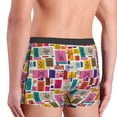 thumbnail image 4 of Kdxio Men's Boxer Briefs with Cute Doodles Print - Comfortable and Breathable Underwear for Everyday Wear, 4 of 7
