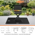 thumbnail image 3 of 48x30 inches Large Under Grill Mats for Blackstone, Double-Sided Fireproof Outdoor Grill Protective Mat, Oilproof Waterproof BBQ Fire Pit Fireplace Mat, 3 of 7